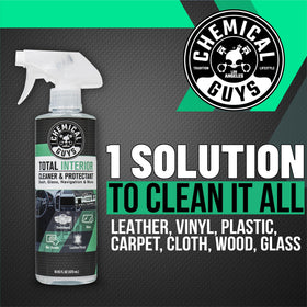 Chemical Guys texture of formula on microfiber showing streak‑free finish benefit