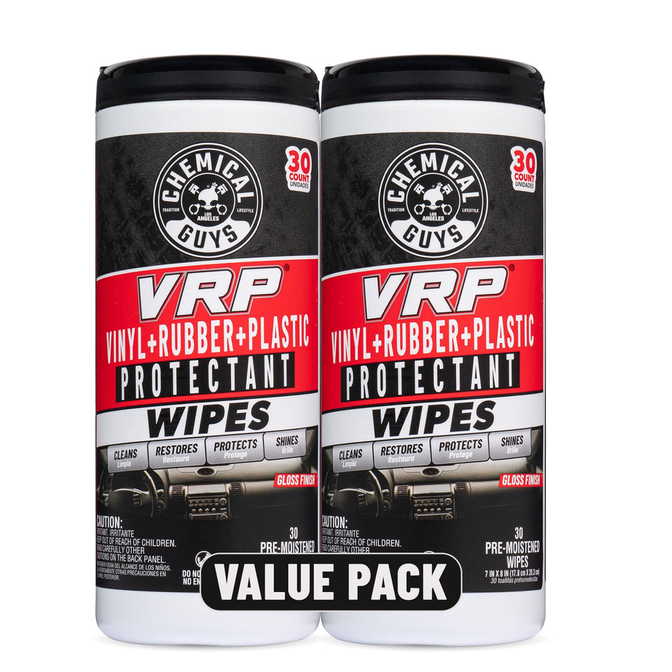 Chemical Guys front packaging showing product name and count, clear product identification and convenience