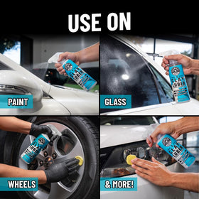 Chemical Guys liquid wax with applicator cloth for fast glossy finish