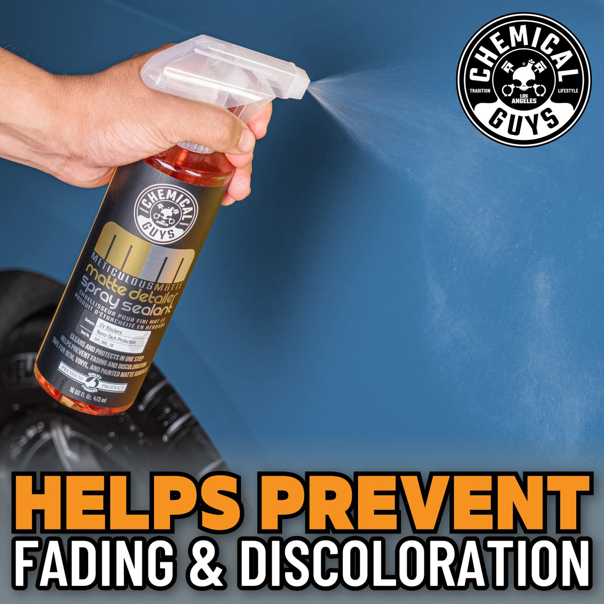 Chemical Guys wiped with microfiber cloth to prevent scratches