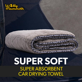 Chemical Guys folded towel detail highlighting plush softness and storage benefit