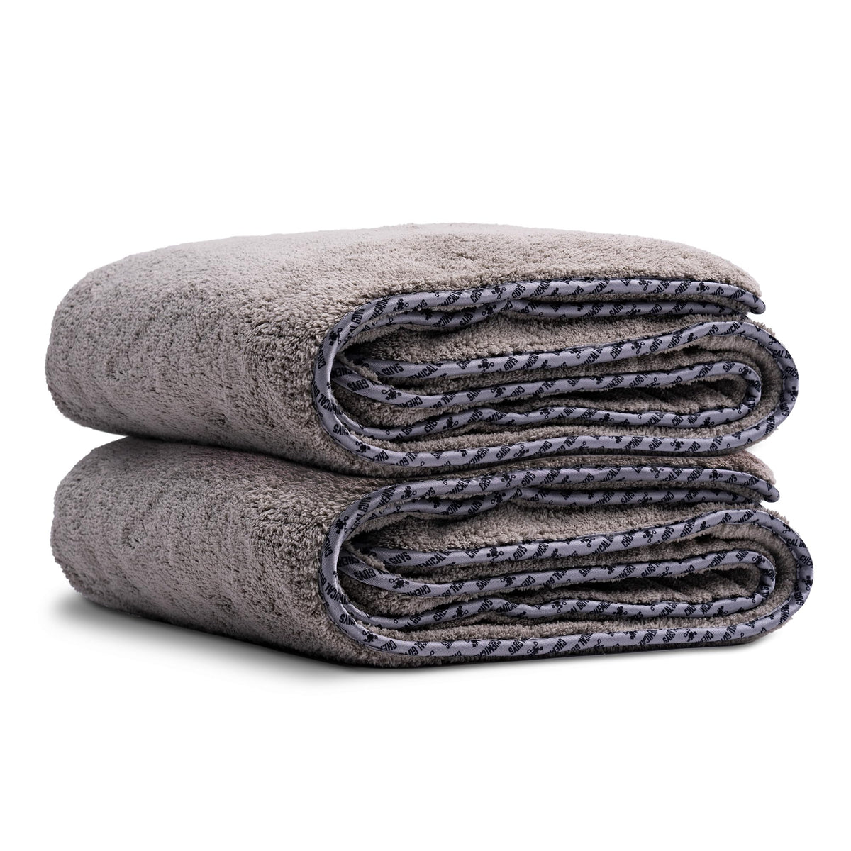 Chemical Guys Woolly Mammoth front view showing towel size and plushness for faster drying