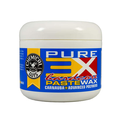 Chemical Guys jar front label showing product and glossy benefit