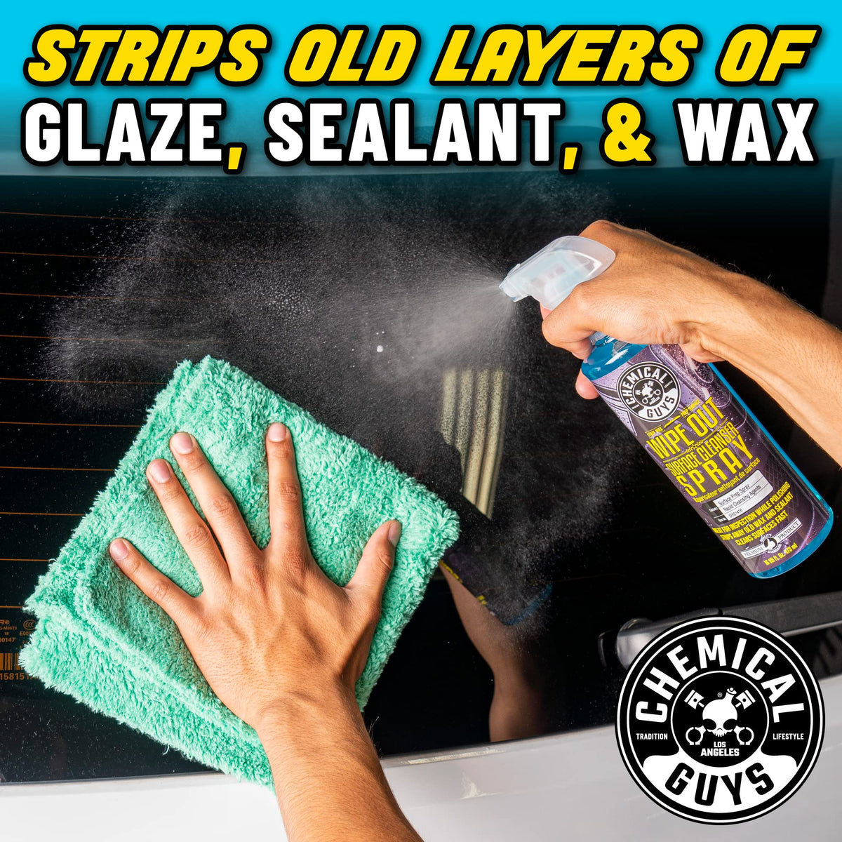Chemical Guys cleaning chrome and trim highlighting safe multi-surface prep benefit