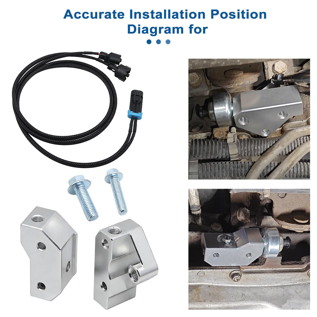 CHENHO detailed view of 41-inch extended harness showing plug-and-play convenience