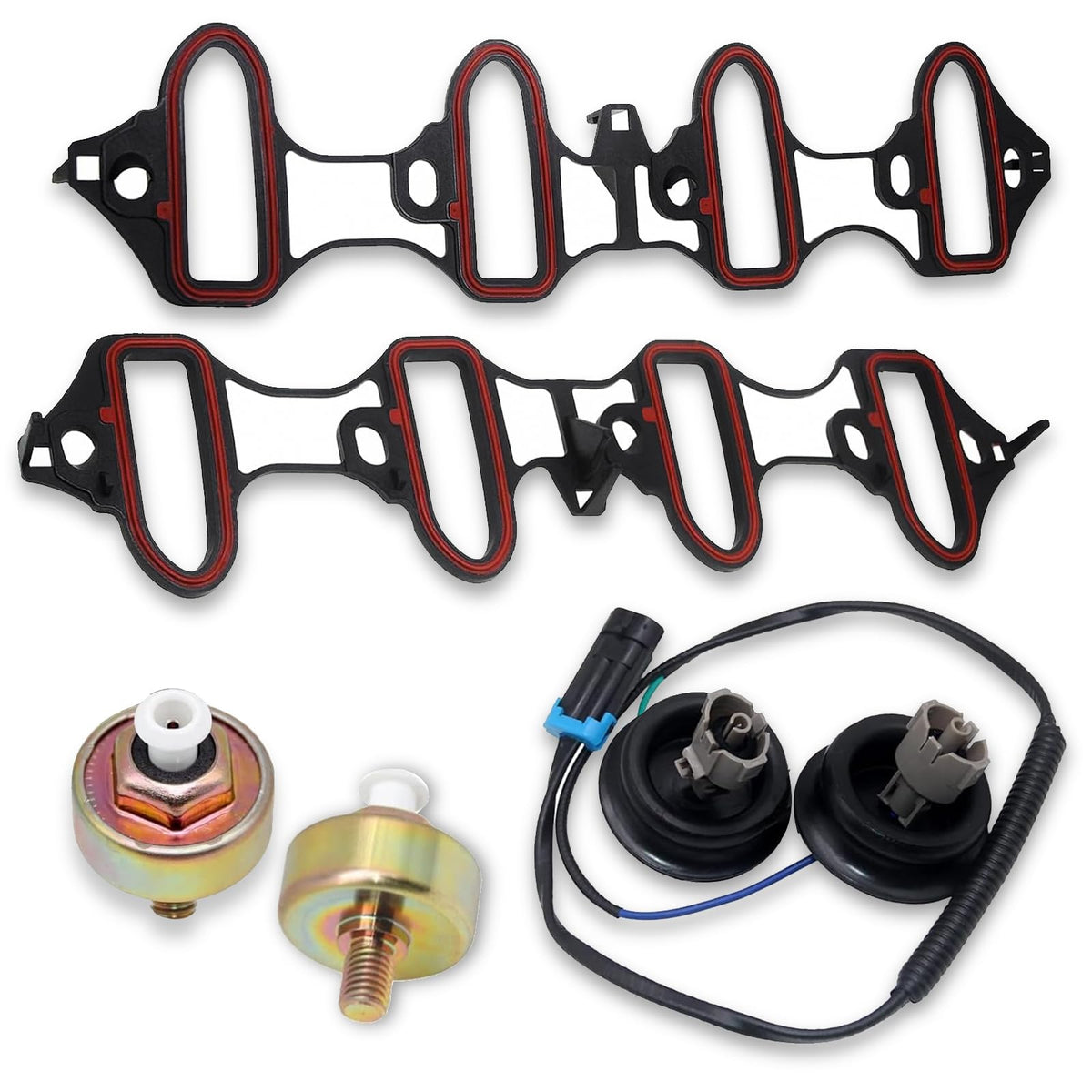 CHENHO dual knock sensor kit front packaging showing complete replacement set benefit
