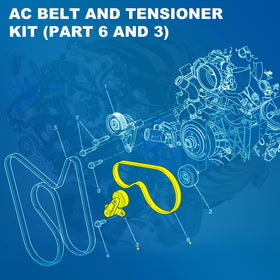 Cheyia tensioner mounted in engine showing restored belt tension and reliability
