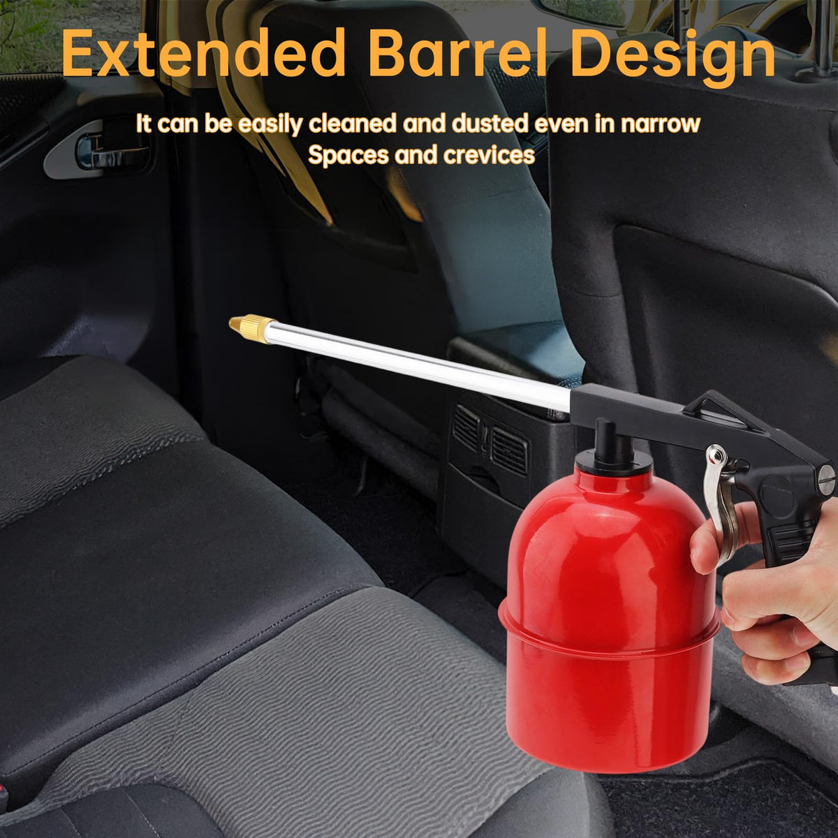 ChgImposs spray gun cleaning an engine bay demonstrating strong degreasing capability