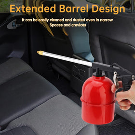 ChgImposs spray gun cleaning an engine bay demonstrating strong degreasing capability