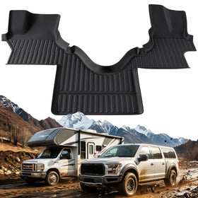 ChiefCarOfficer front cab mat overview showing full coverage and protection