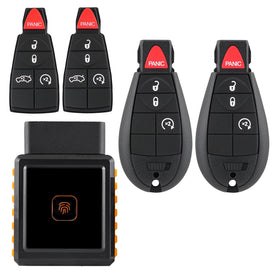 CHIJUIYZKEY IYZ-C01C front view showing key fob design and fit