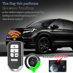 CHIJUIYZKEY remote used at car door showing restored keyless access benefit