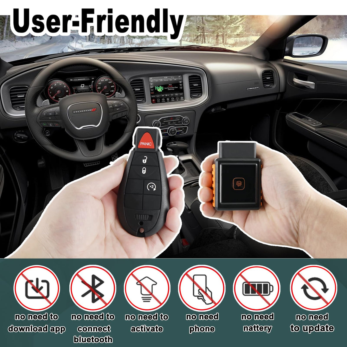 CHIJUIYZKEY remote backside showing transponder area for compatibility
