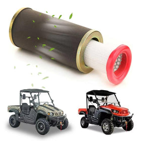Chikia Hisun front packaging showing full replacement filter and canister for clarity and quick identification