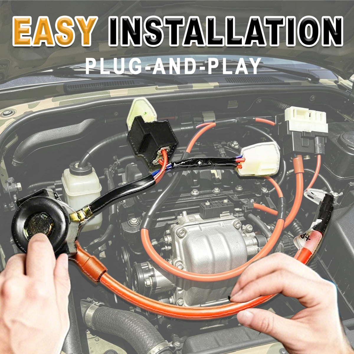 Chikia relay installed on ATV demonstrating quick DIY replacement benefit