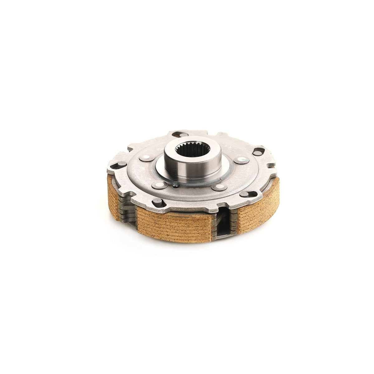 Chikia clutch parts next to ruler showing scale for faster fit verification