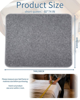 Chimelva close-up felt texture highlighting breathable airflow benefit