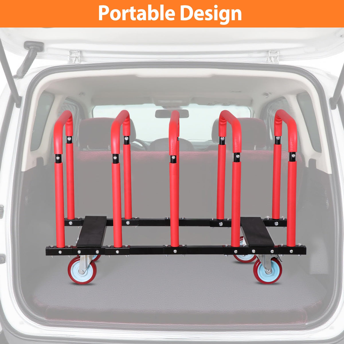Chintooler assembly parts and common tools laid out for quick bolt-together setup