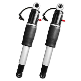 Chonse rear shock front view showing correct fit and improved rear stability
