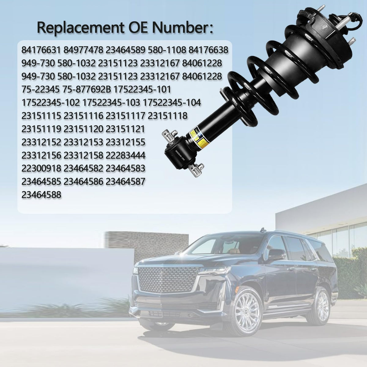 Chonse mounting plate with label showing mounting points and correct OEM alignment benefit
