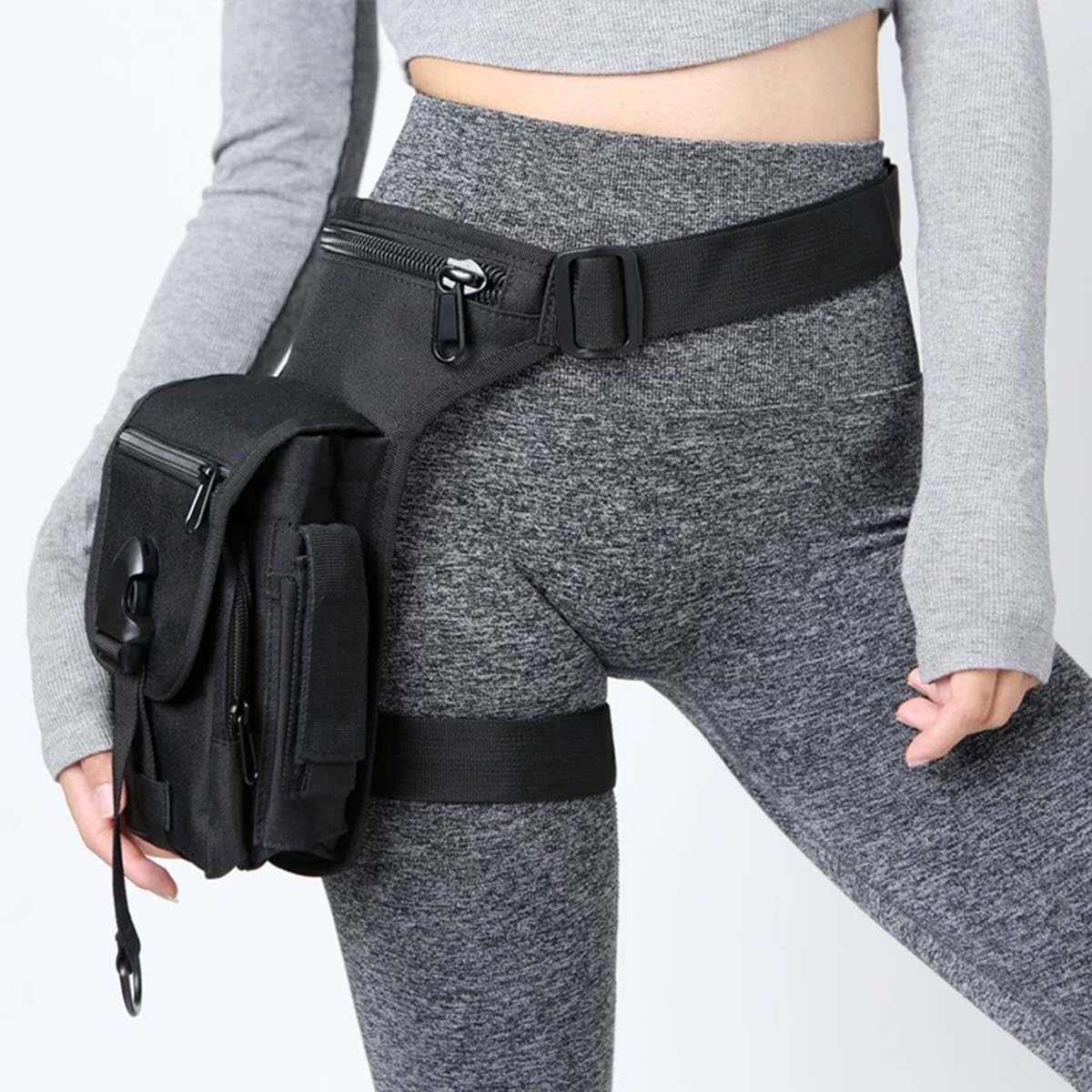 chrisdien deny front view pack shows compact secure storage benefit