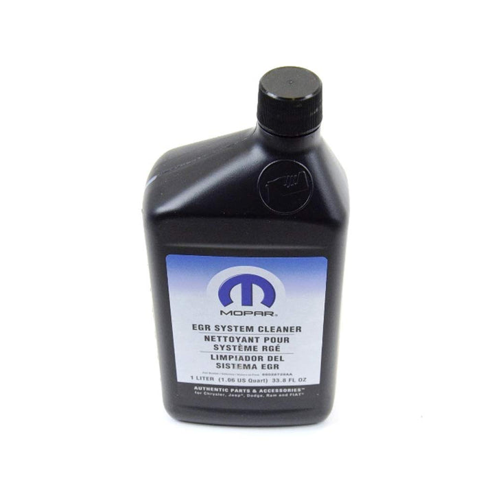 Chrysler EGR System Cleaner front packaging showing bottle and brand benefits