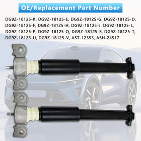 chsuatuo rear air shock installed on Ford Fusion rear for restored ride stability