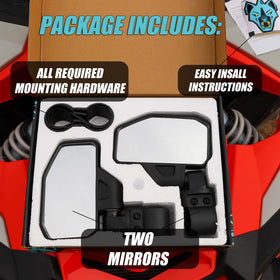 Chupacabra Offroad clamp and hardware detail for quick installation