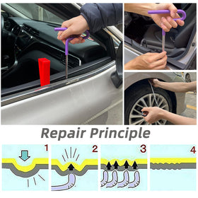Chymogul G2 soft cap tip detail protecting paint during dent work