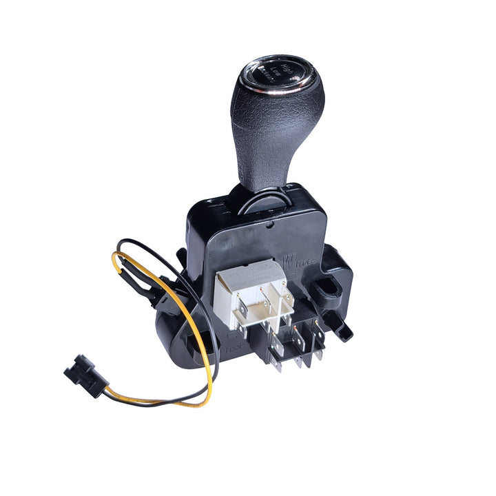 CIFDIAR gear shifter front assembly showing mounting points and ready-to-install benefit