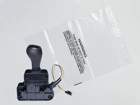 CIFDIAR shifter close-up of forward/reverse and hi/low switches highlighting pre-installed convenience