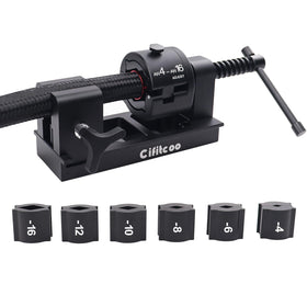 Cifitcoo front view showing all six dies for quick identification and setup