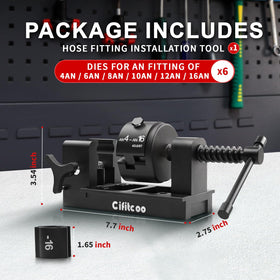 Cifitcoo on a garage workbench illustrating practical use and time-saving benefit