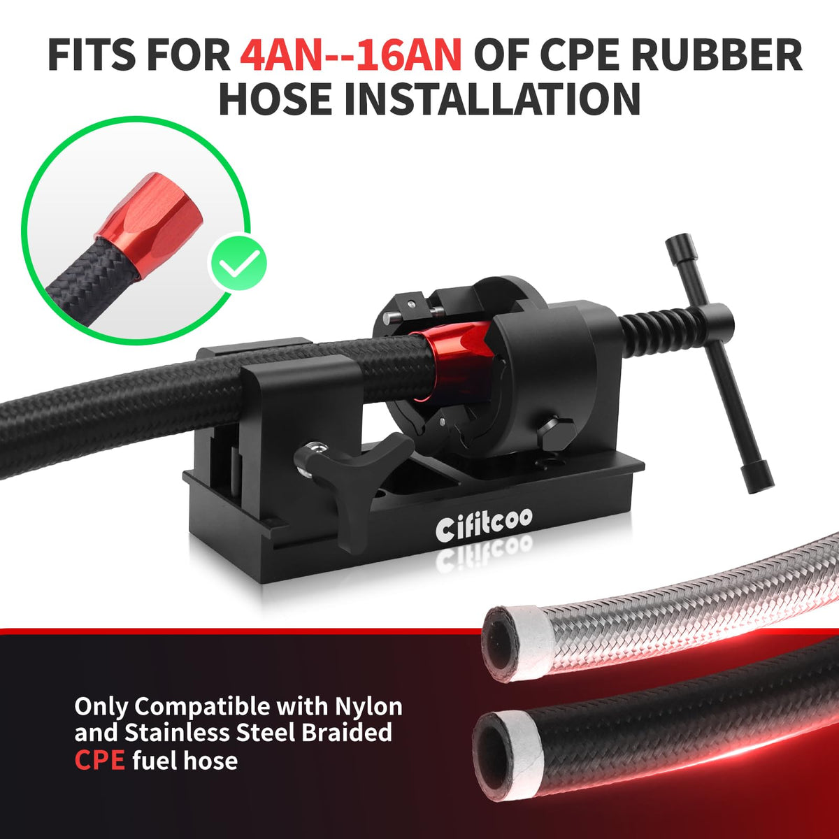 Cifitcoo next to ruler showing compact size and portability for tight spaces