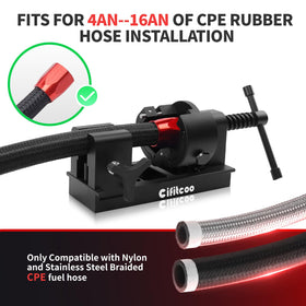 Cifitcoo next to ruler showing compact size and portability for tight spaces