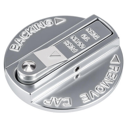 Cikroci front view cap showing exact fit and durable finish benefit