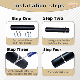 Cil2Crlu2 hose next to ruler showing 15-7/8" length for sizing accuracy