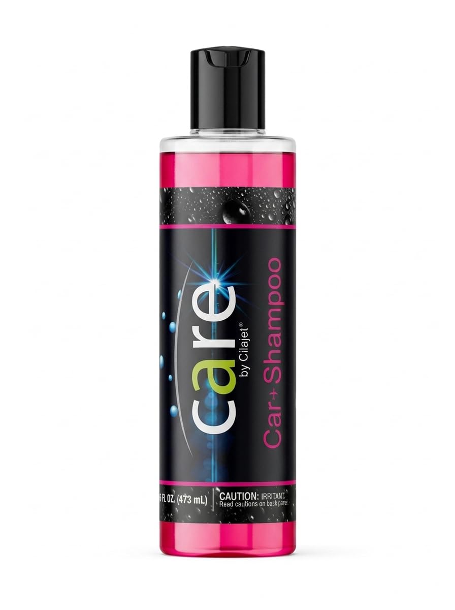 Cilajet bottle front label showing product name and glossy benefit