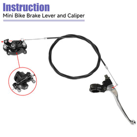 CILOYU brake pads and mounting hardware displayed for quick replacement