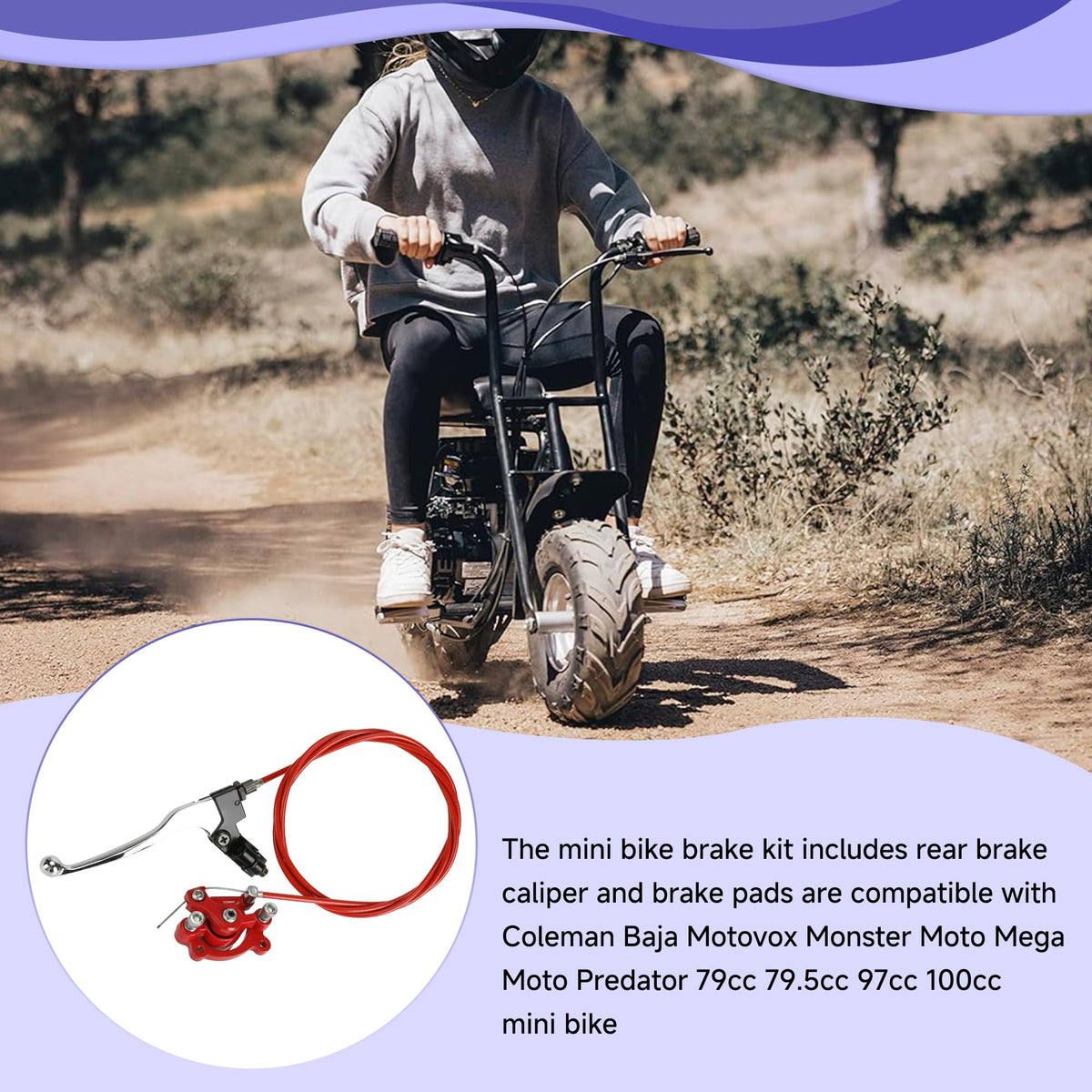 CILOYU brake cable end fitting detail proving durable, abrasion-resistant strength