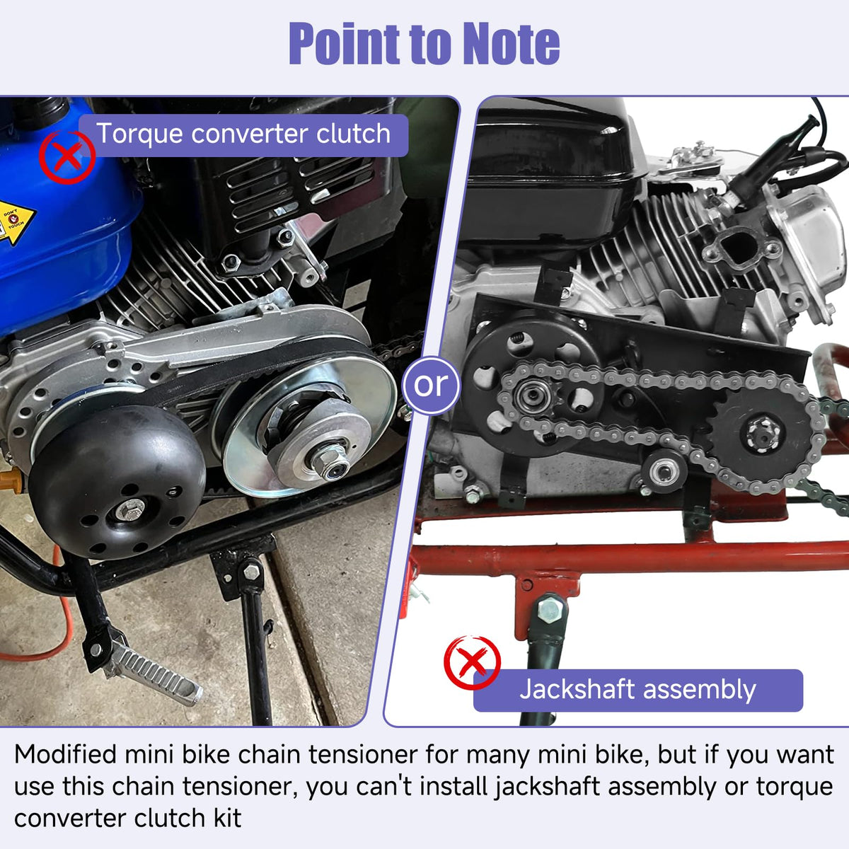 CILOYU chain alignment demonstration showing improved chain tracking benefit