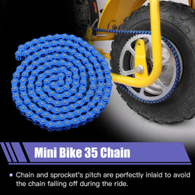 CILOYU chain installed on sprocket demonstrating secure fit and improved drivetrain reliability