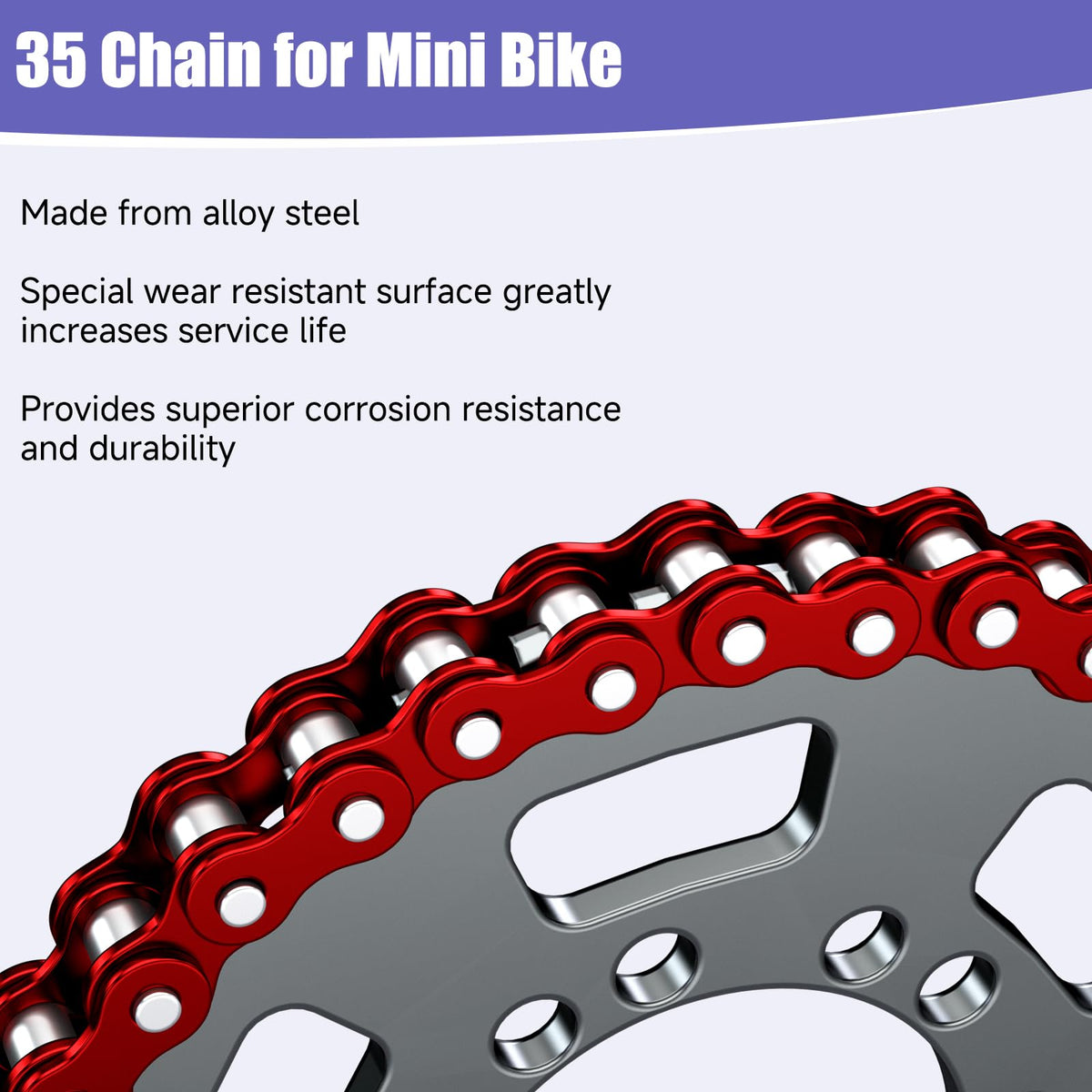 CILOYU chain held in hand to show scale and easy handling benefit