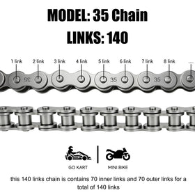 CILOYU macro view of chain surface finish highlighting corrosion-resistant treatment