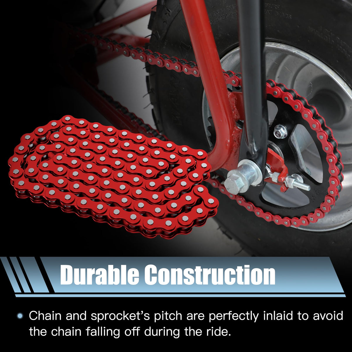 CILOYU chain surface texture showing wear-resistant finish for longevity