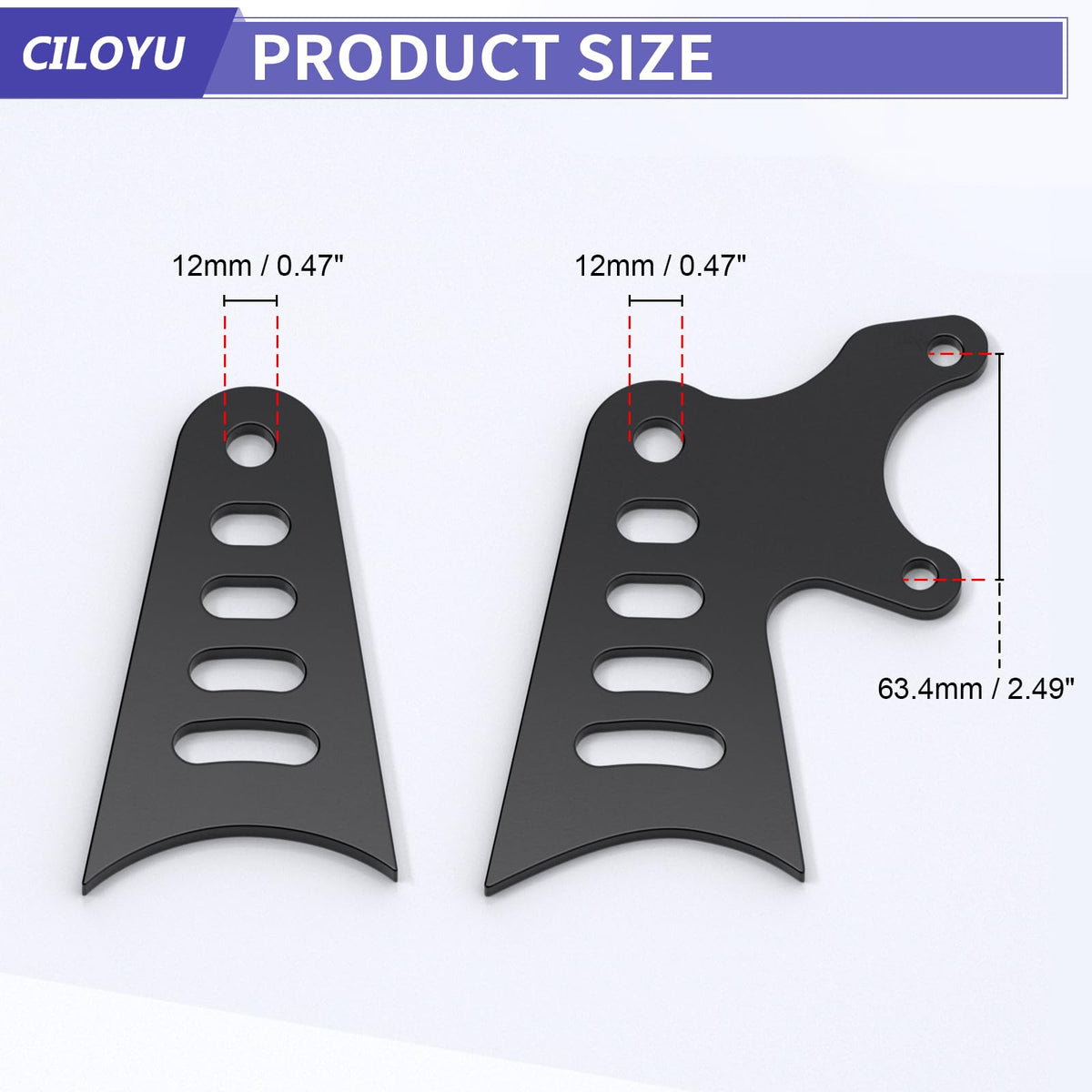 CILOYU complete kit components laid out for quick inventory and install