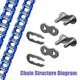 CILOYU surface detail showing corrosion-resistant finish for longer chain life