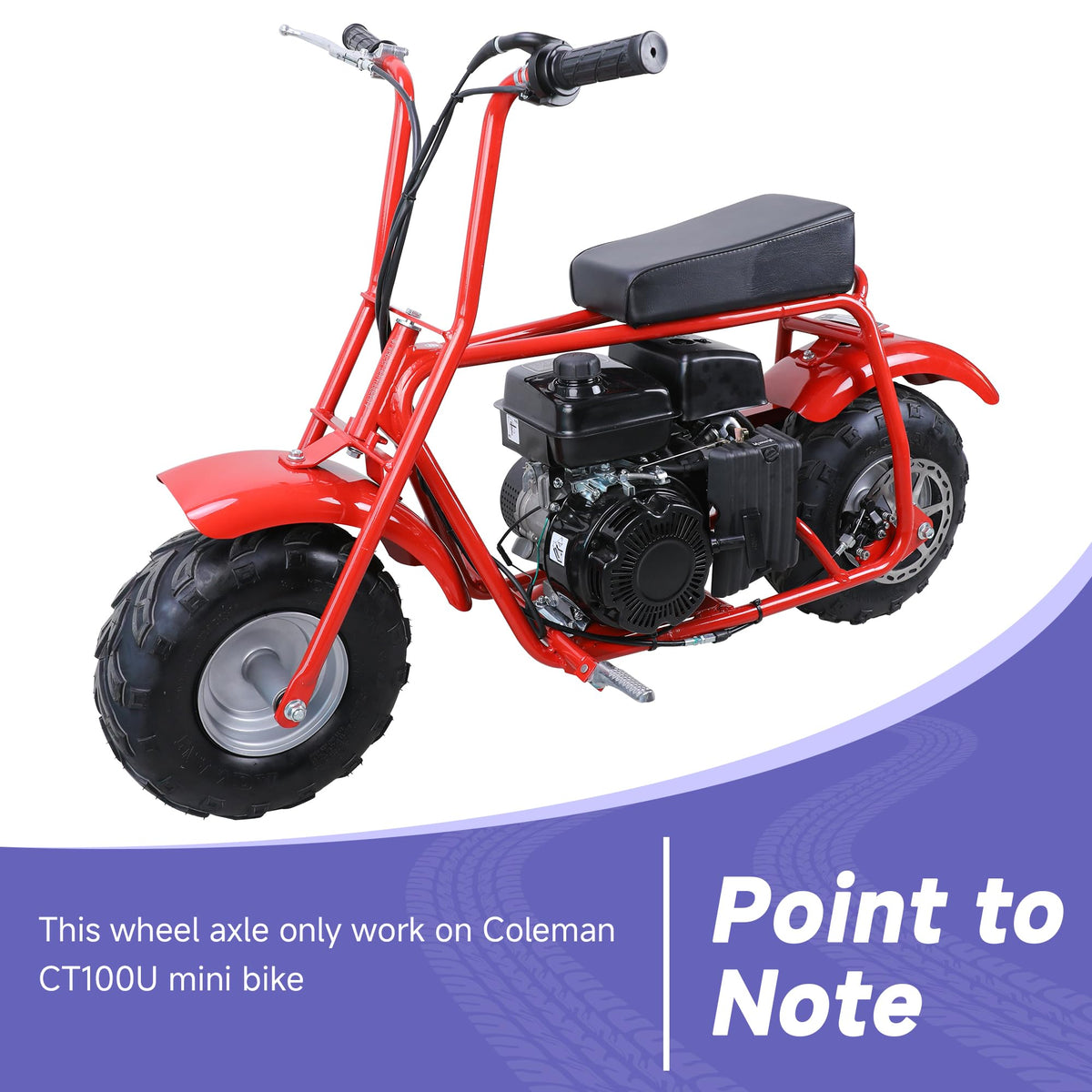 CILOYU front axle detail highlighting precise length and mounting reliability