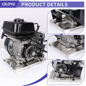 CILOYU engine aligned with chain showing improved drivetrain alignment benefit