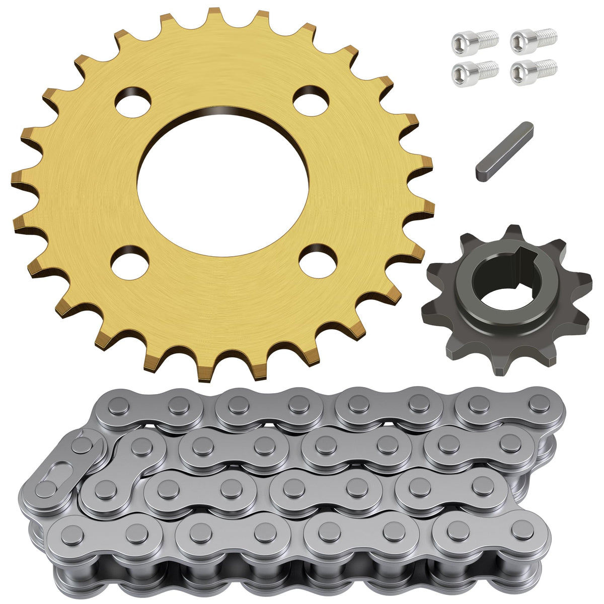 CILOYU front packaging showing complete 420 chain kit for quick replacement